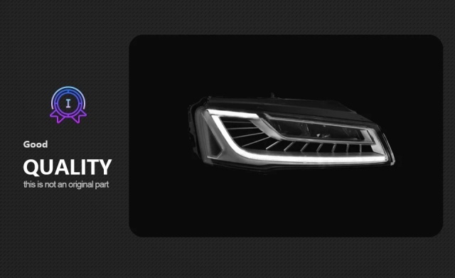 Audi A8 Car Accessories Head Lamp for Audi A8 Headlights 2011-2017 A8L LED Headlight DRL Dynamic Singal High Low Beam