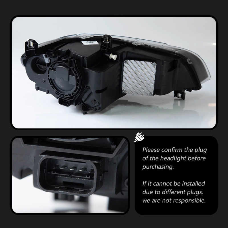 BMW 5 SERIES Car Styling Head Lamp for BMW X5 E70 Headlights 2007-2013 LED Blue Style DRL Signal Lamp Hid Automotive Accessories