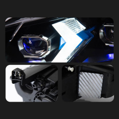 BMW 5 SERIES Car Styling Head Lamp for BMW X5 E70 Headlights 2007-2013 LED Blue Style DRL Signal Lamp Hid Automotive Accessories