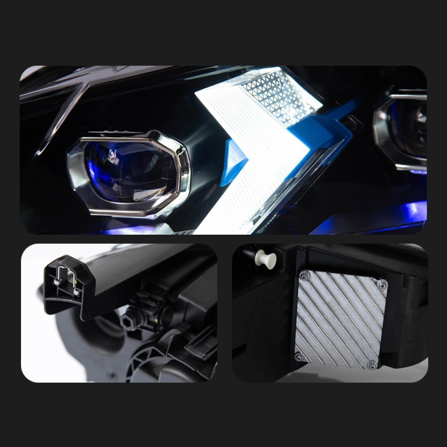 BMW 5 SERIES Car Styling Head Lamp for BMW X5 E70 Headlights 2007-2013 LED Blue Style DRL Signal Lamp Hid Automotive Accessories
