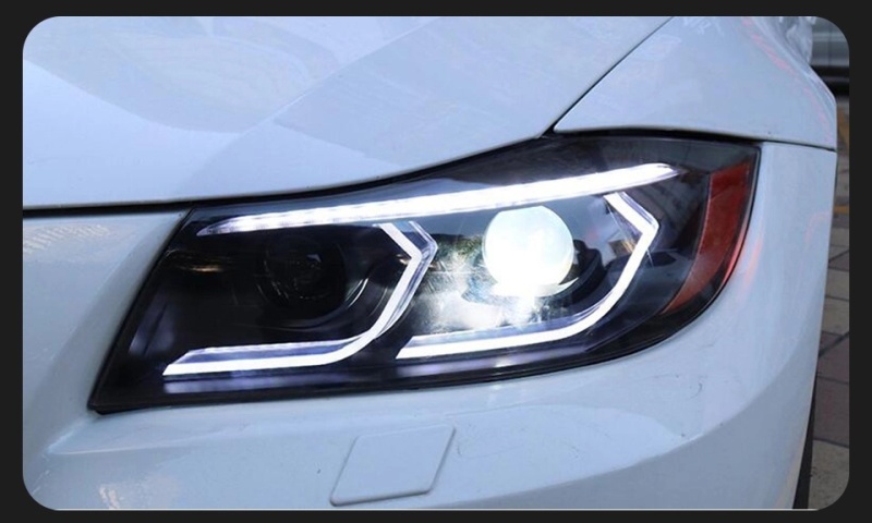 BMW 3 SERIES Car Styling Headlights for E90 3 Series LED Headlight 2005-2012 318 320 325 Head Lamp DRL H7 Signal Projector Lens Automotive Accessories