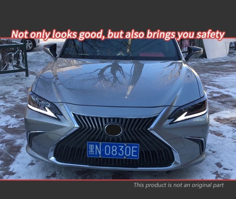Lexus ES Car Styling Head Lamp for Lexus ES200 Headlights 2018-2021 ES300 LED Headlight DRL Signal Projector Lens auto Accessories