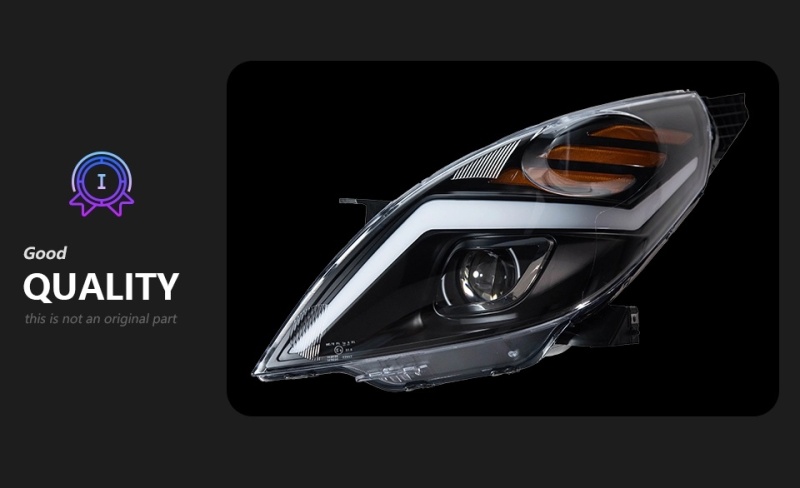 Chevrolet  Spark Suitable for 2011-2014 Chevrolet Spark retrofit LED lens headlight assembly lightning shape