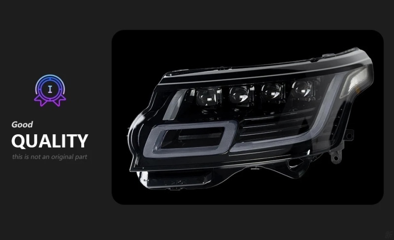 LAND ROVER RANGE ROVER Head Lamp for Range Rover Sport / Executive LED Headlights 2013-2017 DRL Turn Signal High Beam Angel Eye Projector Lens