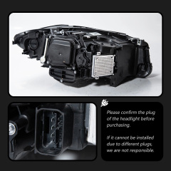 BMW 5 SERIES Suitable for BMW 5 Series F10 headlight modification and upgrade fang style