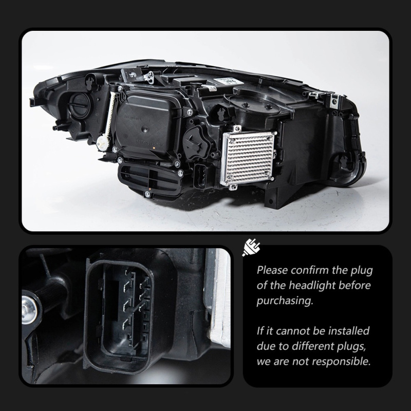 BMW 5 SERIES Suitable for BMW 5 Series F10 headlight modification and upgrade fang style