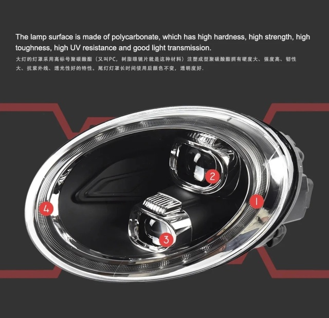 PORSCHE 911 Car Styling for Porsche 997 Headlights 2005-2008 911 LED Headlight DRL High Low Beam Xenon Head Lamp Accessories