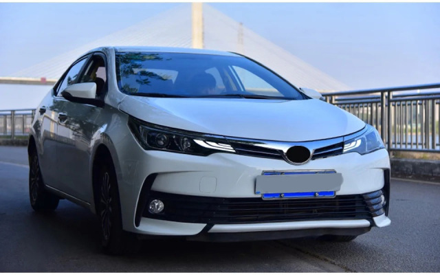 TOYOTA Highlander Head Lamp for Corolla LED Headlight 2017-2019 Headlights Corolla Altis DRL Turn Signal High Beam Angel Eye Projector Lens