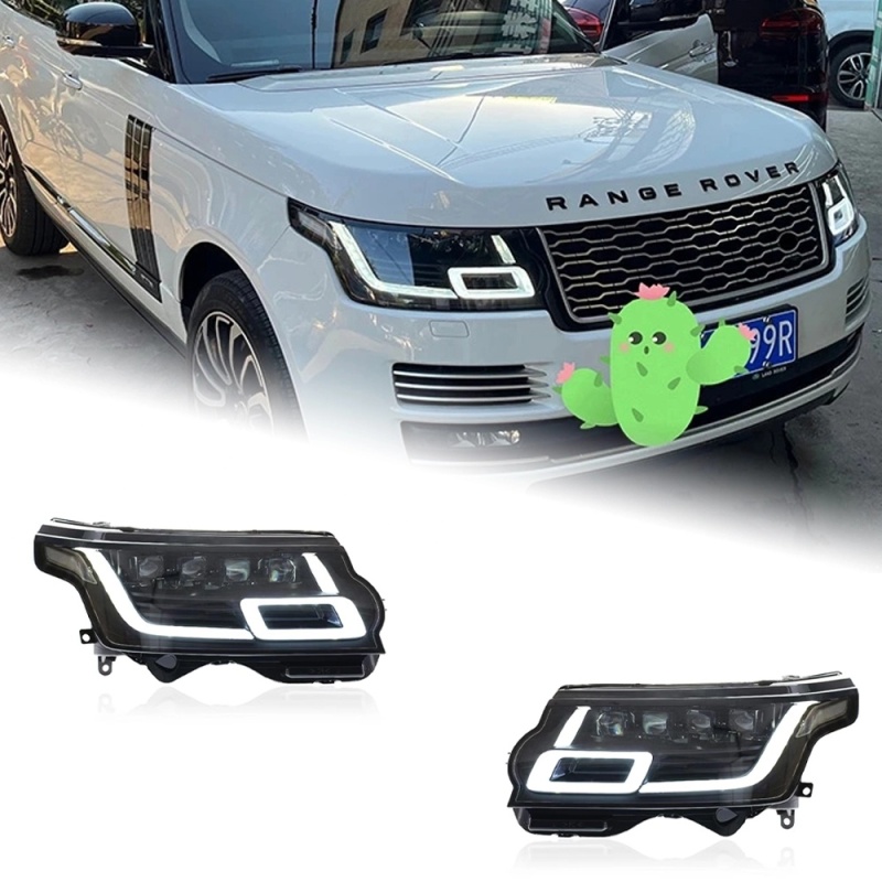 LAND ROVER RANGE ROVER Head Lamp for Range Rover Sport / Executive LED Headlights 2013-2017 DRL Turn Signal High Beam Angel Eye Projector Lens