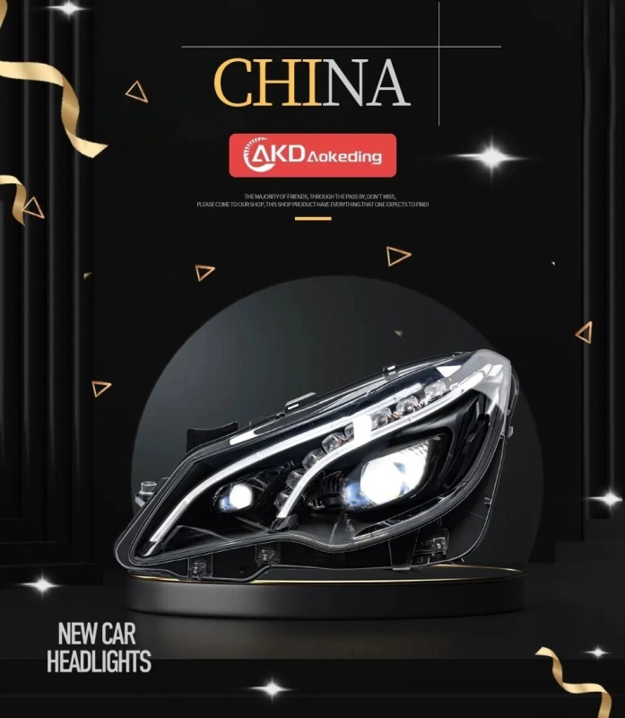 Lexus ES Car Accessories Head Lamp for Lexus ES ES200 Headlights 2006-2012 ES300 LED Headlight ES250 DRL Signal Projector Lens auto