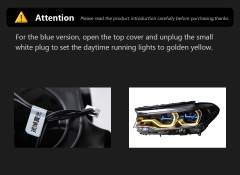 BMW 5 SERIES Car Lights for BMW G30 LED Headlight Projector Lens 5 Series Head Lamp Front DRL Signal Auto Accessories