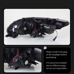 TOYOTA Corolla Car Styling Head Lamp for Toyota Corolla Headlights 2011-2013 Altis LED Headlight LED DRL Hid Bi Xenon Auto Accessories