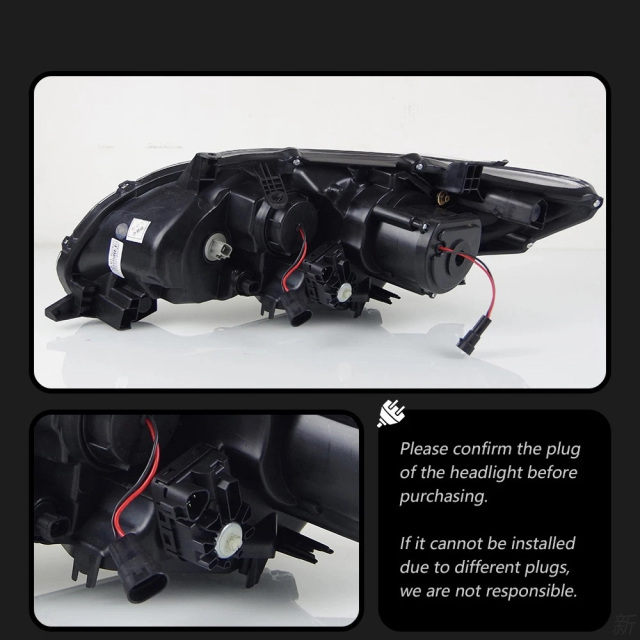 TOYOTA Corolla Car Styling Head Lamp for Toyota Corolla Headlights 2011-2013 Altis LED Headlight LED DRL Hid Bi Xenon Auto Accessories