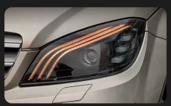 Mercedes-Benz C-CLASS Car Styling Head Lamp For Benz W204 2007-2010 LED Headlight DRL Signal Porjector Lens C300 C260 C200 Assembly Upgrade Dynamic Auto Accessories