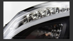 Mercedes-Benz C-CLASS Car Styling Headlights for Benz W204 LED Headlight 2007-2010 Head Lamp DRL Signal Hid Bi Xenon Angel Eyes Projector Lens Auto Accessories