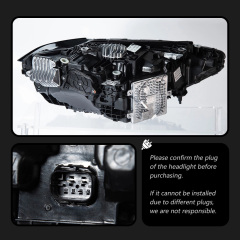 BMW 4 SERIES For BMW 4 Series G22 G23 G26 M4 modified LED laser headlight assembly dual color golden eye