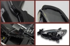 Nissan Teana Car Styling for Nissan Teana Headlights 2013-2017 Altima LED Headlight DRL Hid Option Head Lamp Angel Eye Beam Accessories