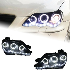 TOYOTA Land Cruiser Head Lamp for Toyota Mark X LED Headlight 2004-2009 Headlights Reiz DRL Turn Signal High Beam Angel Eye Projector Lens
