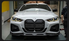 BMW 4 SERIES For BMW 4 Series G22 G23 G26 M4 modified LED laser headlight assembly dual color golden eye