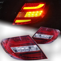 BMW 5 SERIES Car Styling for Benz W204 Tail Lights 2007-2013 C180 C200 C220 C300 LED Tail Lamp DRL Signal Brake Reverse Auto Accessories