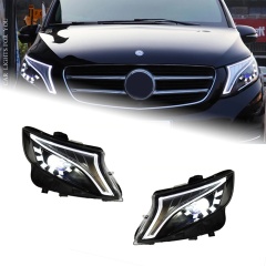 Mercedes-Benz V-CLASS Car Lights For Vito 2016-2020 W447 Metris V Class V220d V250 V260 LED Auto Headlight Concept Design Lamp Accessories Upgrade