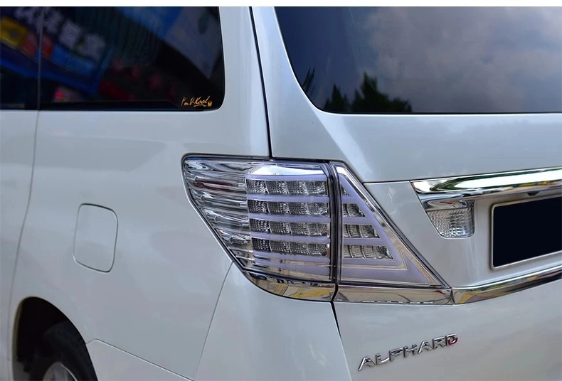 TOYOTA Alphard Car Styling for Toyota Alphard Tail Lights 2009-2014 LED Tail Lamp LED DRL Brake Dynamic Signal Reverse auto Accessories