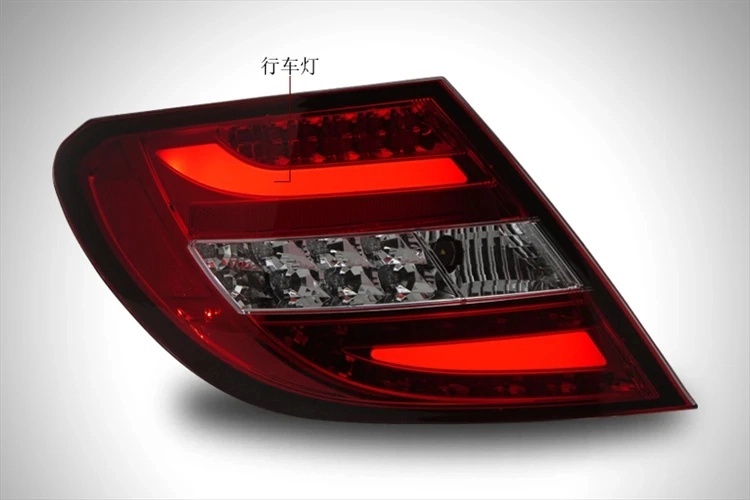 BMW 5 SERIES Car Styling for Benz W204 Tail Lights 2007-2013 C180 C200 C220 C300 LED Tail Lamp DRL Signal Brake Reverse Auto Accessories