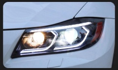 BMW 3 SERIES Car Styling Headlights for E90 3 Series LED Headlight 2005-2012 318 320 325 Head Lamp DRL H7 Signal Projector Lens Automotive Accessories