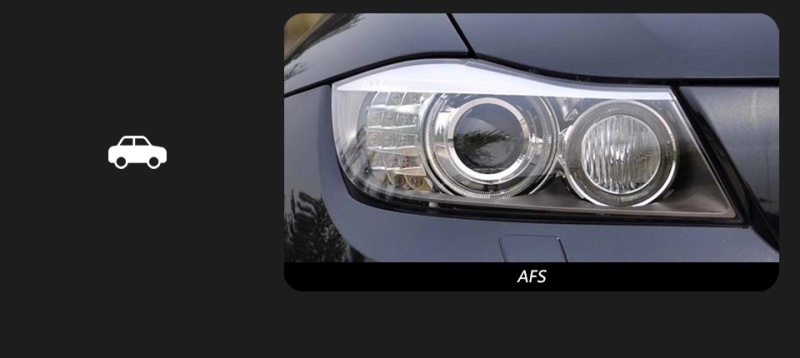 BMW 3 SERIES Suitable for BMW 3 Series E90 modified dual-color golden eye laser lens spoon-shaped headlight assembly