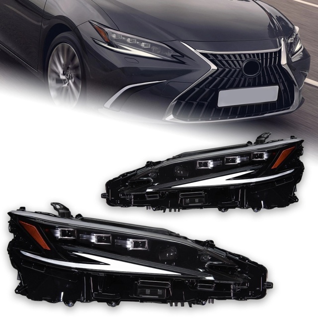 Lexus ES Car Styling Head Lamp for Lexus ES200 Headlights 2018-2023 ES300 LED Headlight DRL Signal Projector Lens auto Accessories