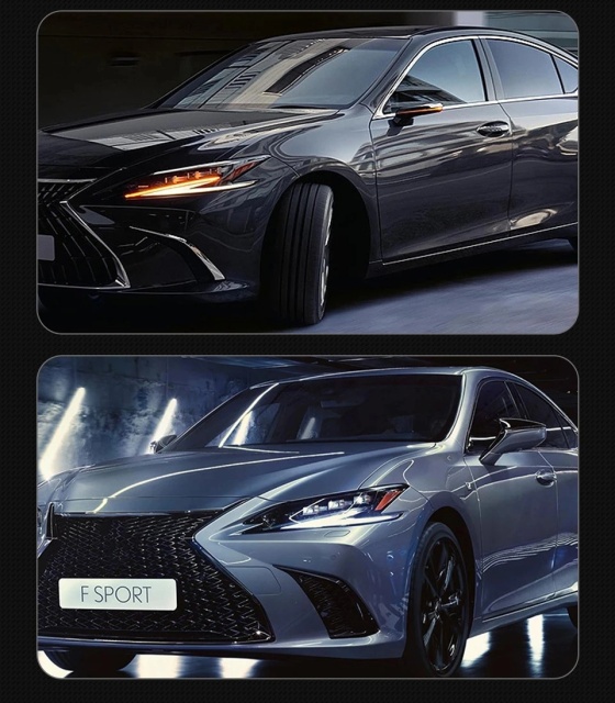 Lexus ES Car Styling Head Lamp for Lexus ES200 Headlights 2018-2023 ES300 LED Headlight DRL Signal Projector Lens auto Accessories