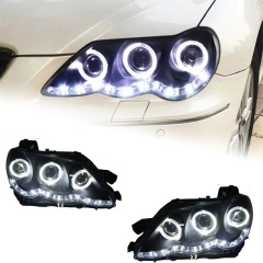 TOYOTA Land Cruiser Head Lamp for Toyota Mark X LED Headlight 2004-2009 Headlights Reiz DRL Turn Signal High Beam Angel Eye Projector Lens