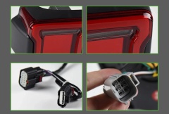 Jeep Wrangler Car Lights For Wrangler 2008-2021 LED Auto Taillight Assembly Upgrade Tunnel Design Dynamic Rear Signal Lamp Tool Accessories