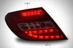 BMW 5 SERIES Car Styling for Benz W204 Tail Lights 2007-2013 C180 C200 C220 C300 LED Tail Lamp DRL Signal Brake Reverse Auto Accessories