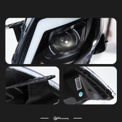 Chevrolet  Spark Suitable for 2011-2014 Chevrolet Spark retrofit LED lens headlight assembly lightning shape