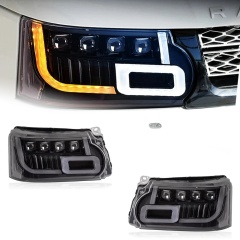 LAND ROVER RANGE ROVER Head Lamp for Range Rover Sport / Executive LED Headlights 2010-2013 DRL Turn Signal High Beam Angel Eye Projector Lens