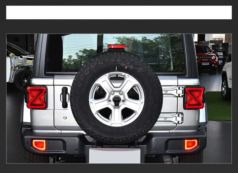 Jeep Wrangler Car Styling Tail Lamp for Jeep Wrangler Tail Lights 2018-2023 Wrangler LED Tail Light LED DRL Signal auto Accessories