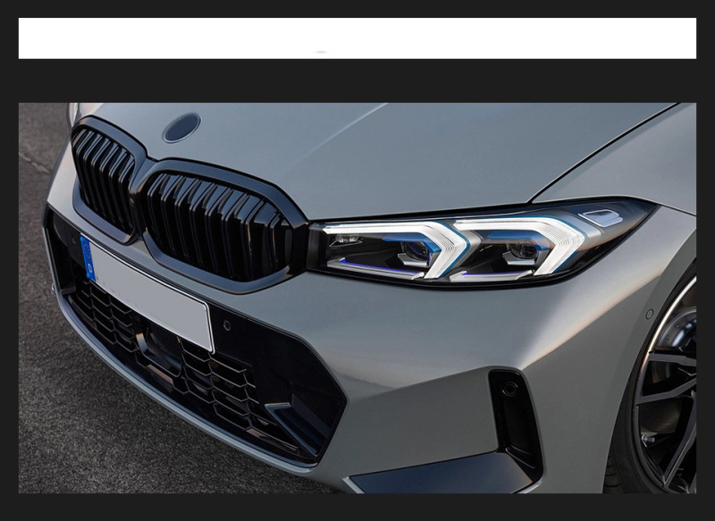 BMW 3 SERIES Suitable for BMW G20/G28 upgrade gold angel eye headlights