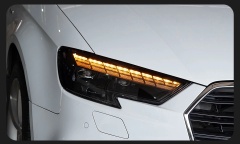 Audi A3 for Suitable for 17-20 Audi A3 Headlight Assembly Low with Elevated with Lens Light