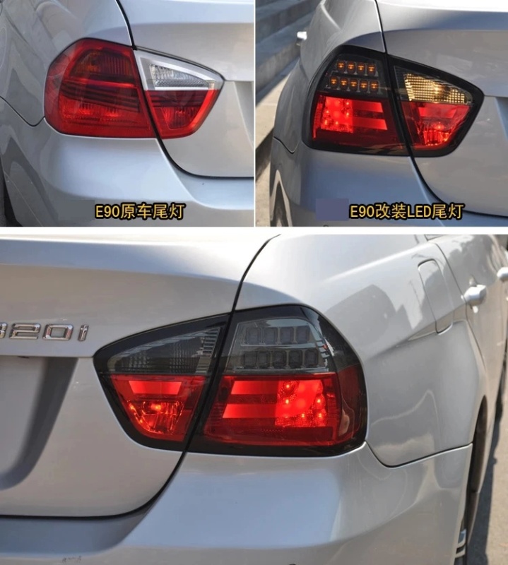 BMW 3 SERIES Car Styling for BMW E90 Tail Light 2005-2008 320i 323i325i 330i LED Tail Lamp DRL Signal Brake Reverse auto Accessories