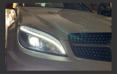 Mercedes-Benz C-CLASS Car Styling Headlights for Benz W204 LED Headlight 2007-2010 Head Lamp DRL Signal Hid Bi Xenon Angel Eyes Projector Lens Auto Accessories