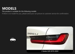 BMW 3 SERIES Car Lights for BMW G20 G28 LED Tail Light 2019-2021 325i 320i Rear Fog Brake Turn Signal Auto Accessories