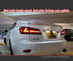 Lexus IS Car Styling Tail Lamp for Lexus IS250 Tail Lights 2006-2012 IS300 LED Tail Light IS350 DRL Signal Brake Reverse auto Accessories