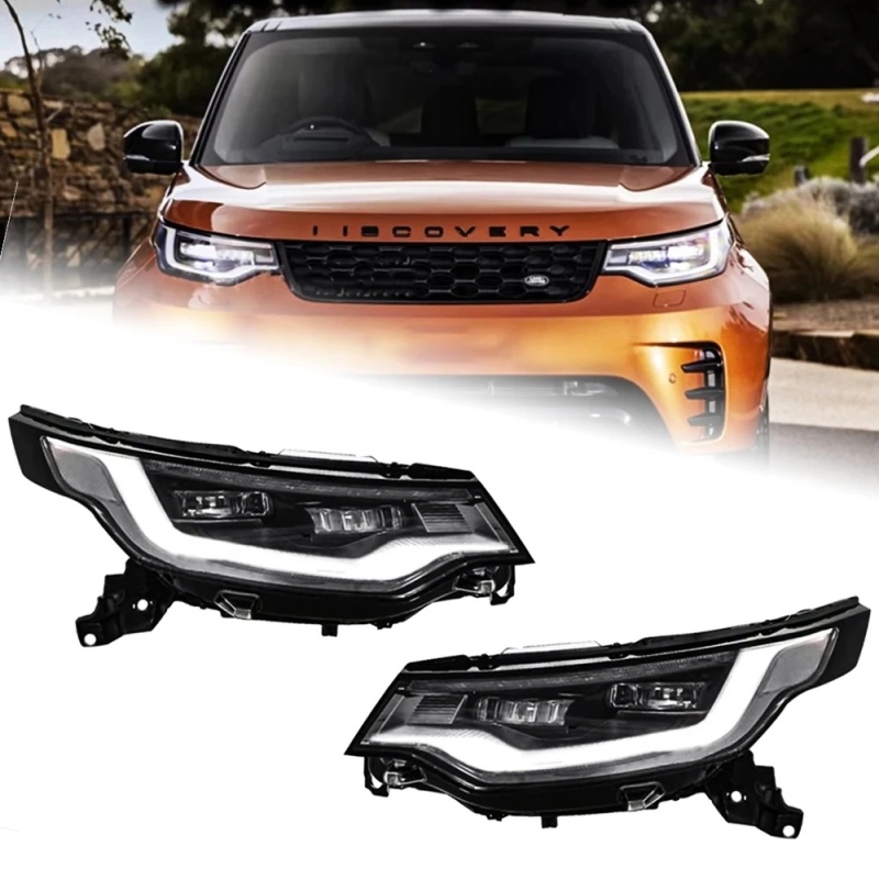 LAND ROVER DISCOVERY Head Lamp for Land Rover Discovery 5 LED Headlight 2017-2020 LR5 Headlights DRL Turn Signal High Beam Angel Eye Projector