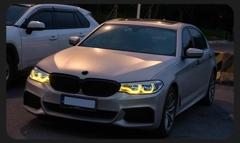 BMW 5 SERIES Car Lights for BMW G30 LED Headlight Projector Lens 5 Series Head Lamp Front DRL Signal Auto Accessories