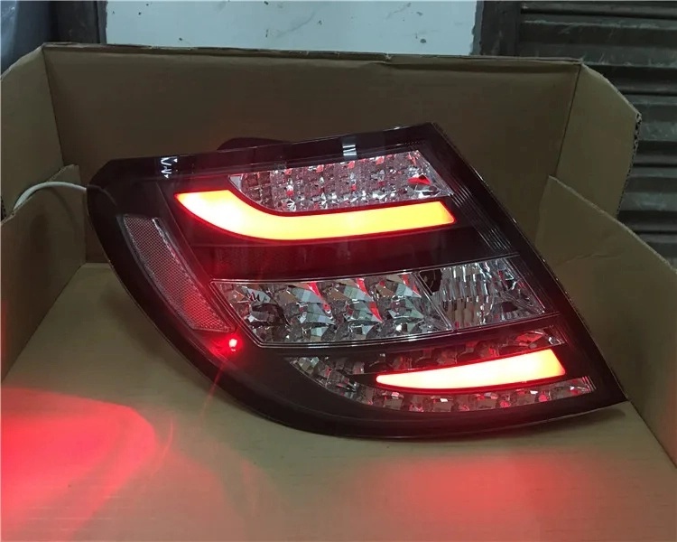 BMW 5 SERIES Car Styling for Benz W204 Tail Lights 2007-2013 C180 C200 C220 C300 LED Tail Lamp DRL Signal Brake Reverse Auto Accessories