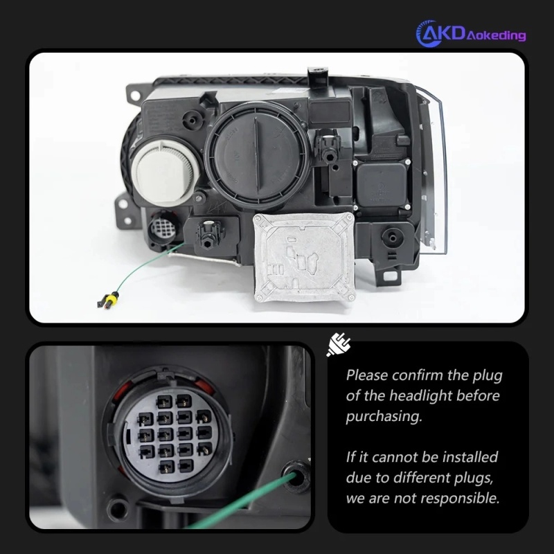 LAND ROVER RANGE ROVER Car Lights for Range Rover 2005-2013 LED Auto Headlight Assembly Upgrade Defender Design Projector Lens Lamp Tool Accessories