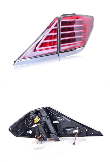TOYOTA Alphard Car Styling for Toyota Alphard Tail Lights 2009-2014 LED Tail Lamp LED DRL Brake Dynamic Signal Reverse auto Accessories
