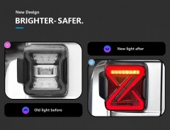 Jeep Wrangler Car Styling Tail Lamp for Jeep Wrangler Tail Lights 2018-2023 Wrangler LED Tail Light LED DRL Signal auto Accessories