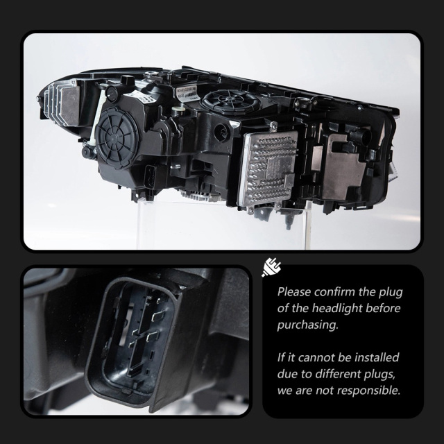 BMW 5 SERIES Car Lights for BMW G30 LED Headlight Projector Lens 5 Series Head Lamp Front DRL Signal Auto Accessories